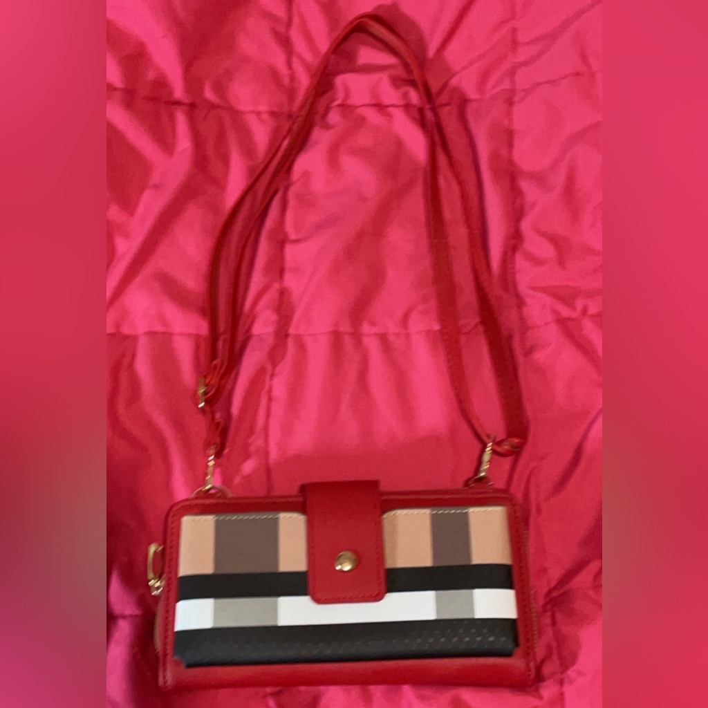 Its Brand New Red Handbag
